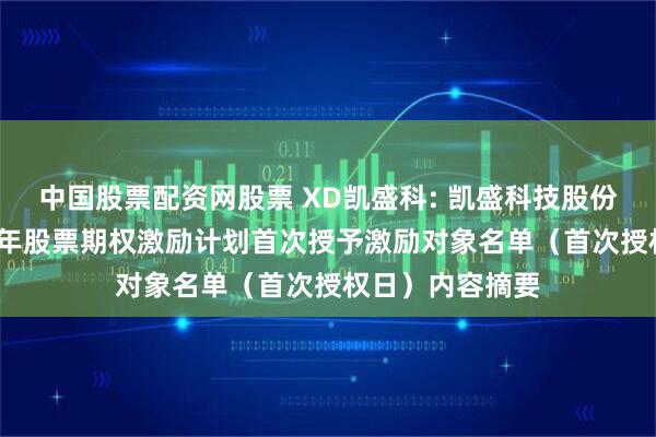 中国股票配资网股票 XD凯盛科: 凯盛科技股份有限公司2024年股票期权激励计划首次授予激励对象名单（首次授权日）内容摘要
